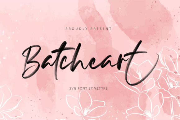 Batcheart: A Stylish Handwritten Font for Modern Web Design
