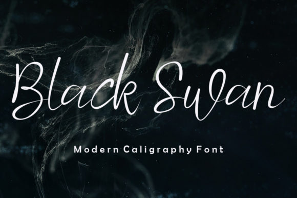 Black Swan: Elevate Your Campaigns with This Elegant Handwritten Font
