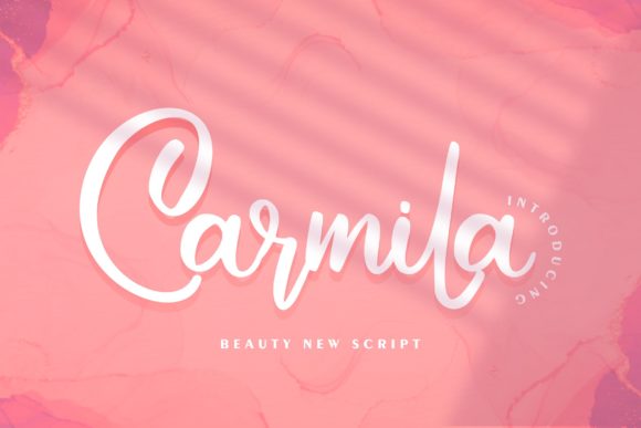 Carmila: A Versatile Handwritten Font for Editorial Design