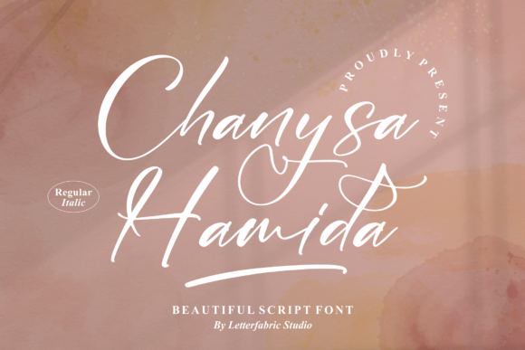 Chanysa Hamida: The Elegant Script Font for Marketers