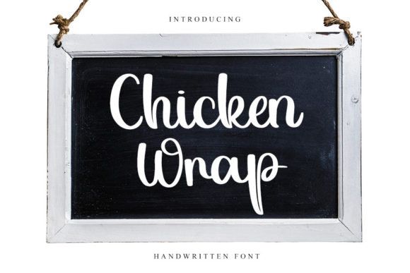 Chicken Wrap: A Font for Clear and Stylish Campaigns