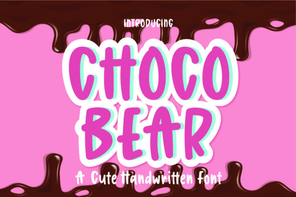 Choco Bear: A Handwritten Font for Elegant Publishing