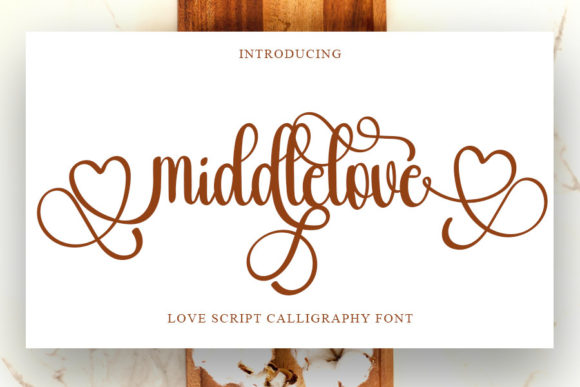 Discover Middlelove: A Luxurious Handwritten Font