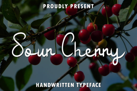 Discover Sour Cherry: A Handwritten Font for Editorial Charm