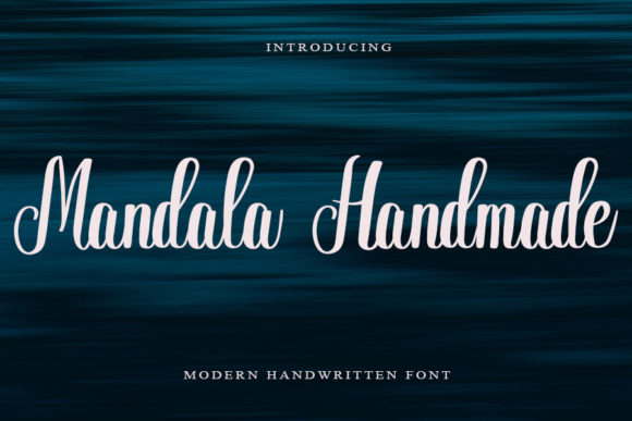 Discover the Charm of Mandala Handmade Font