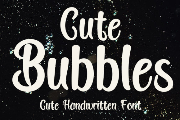 Discovering Cute Bubbles: A Font for Editorial Charm