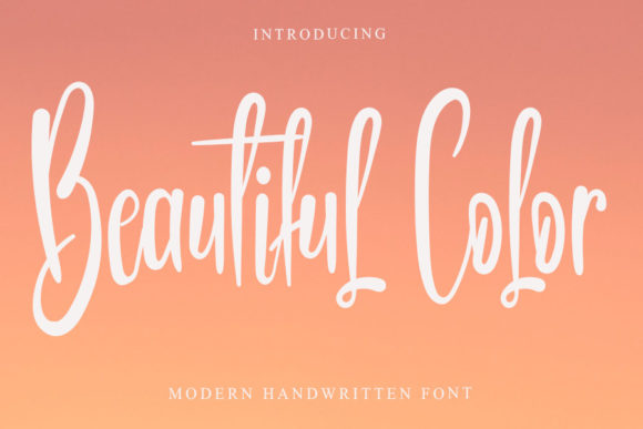 Enhance Your Brand with Beautiful Color Font