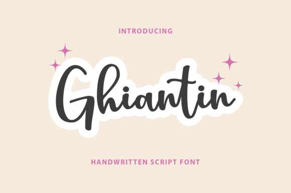 Enhancing Web Design with Ghiantin: A Stylish Script Font