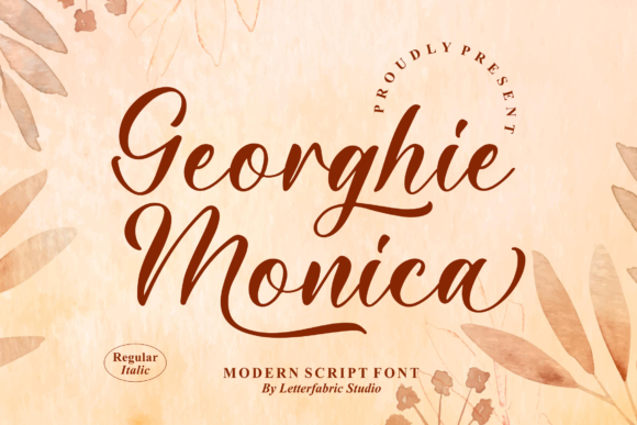 Georghie Monica: A Script Font with Elegance