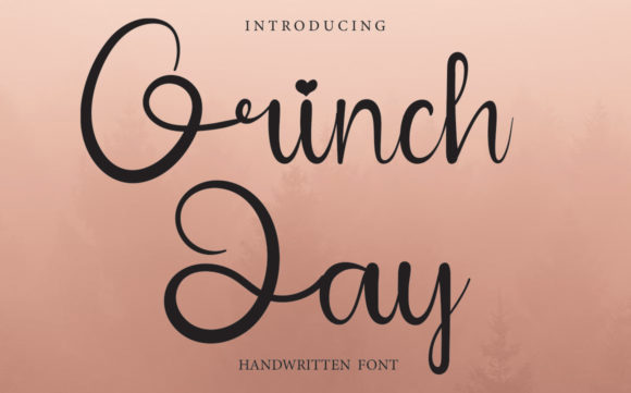 Grinch Day: A Modern Handwritten Font for Web Design