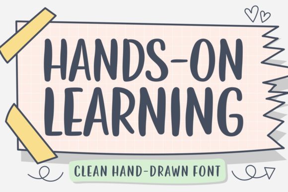 Hands on Learning: A Versatile Handwritten Font for Web Design