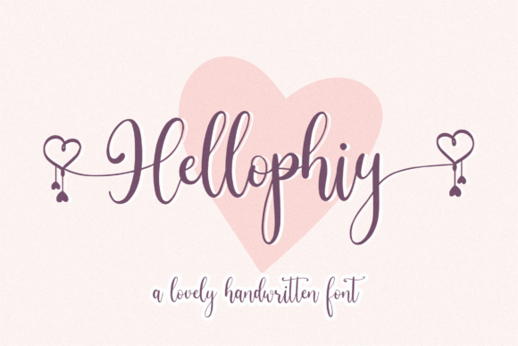 Hellophiy: A Chic Handwritten Font for Your Brand