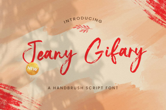 Jeany Gifary: The Handwritten Font for Eye-Catching Designs