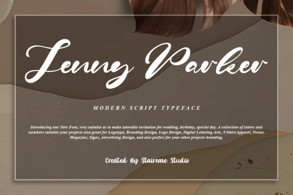 Jenny Parker: A Dazzling Script Font for Creative Makers