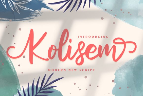 Kolisem: A Sweet Brushed Handwritten Font for Creative Projects
