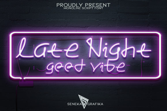 Late Night: A Quirky Handwritten Font for Engaging Visuals