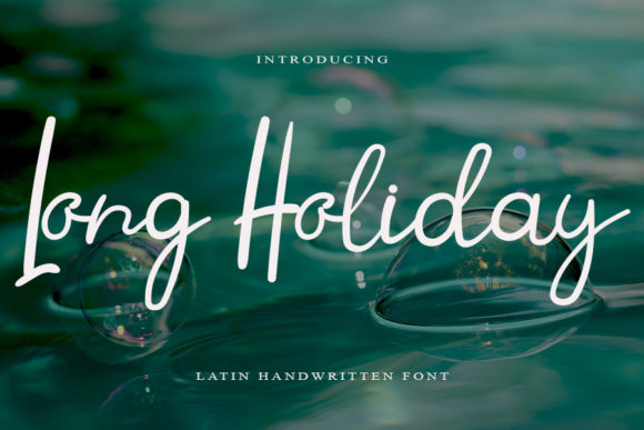 Long Holiday: A Script Font for Creative Projects
