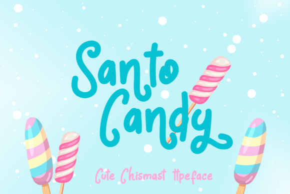 Santo Candy: A Charming Script Font for Web Design