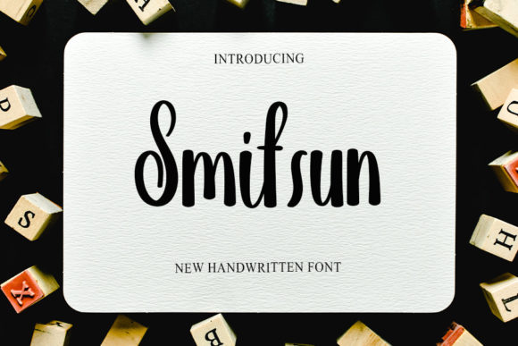 Smitsun: The Handwritten Font for Eye-Catching Campaigns