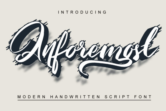 Transform Your Brand with Anforemost: A Modern Script Font